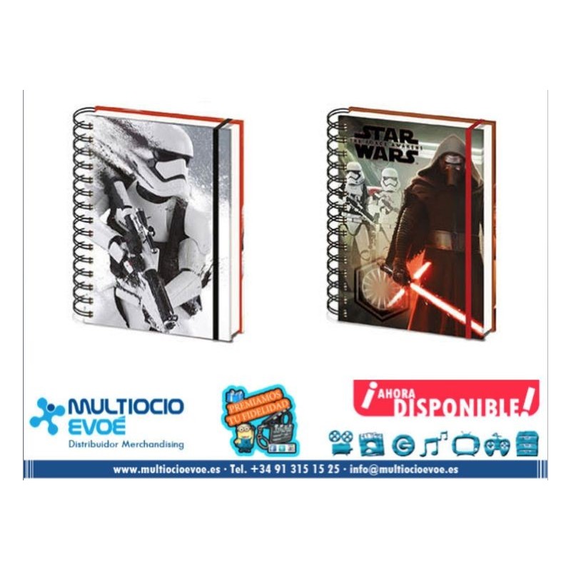 SENFORT 17 STAR WARS NOTEBOOK ESPIRAL 5X5