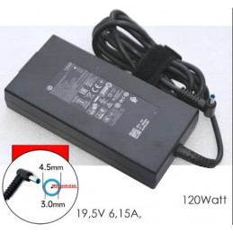 CARGADOR HP 19.5V - 6.15A (ENVY 17) SP182950 120W