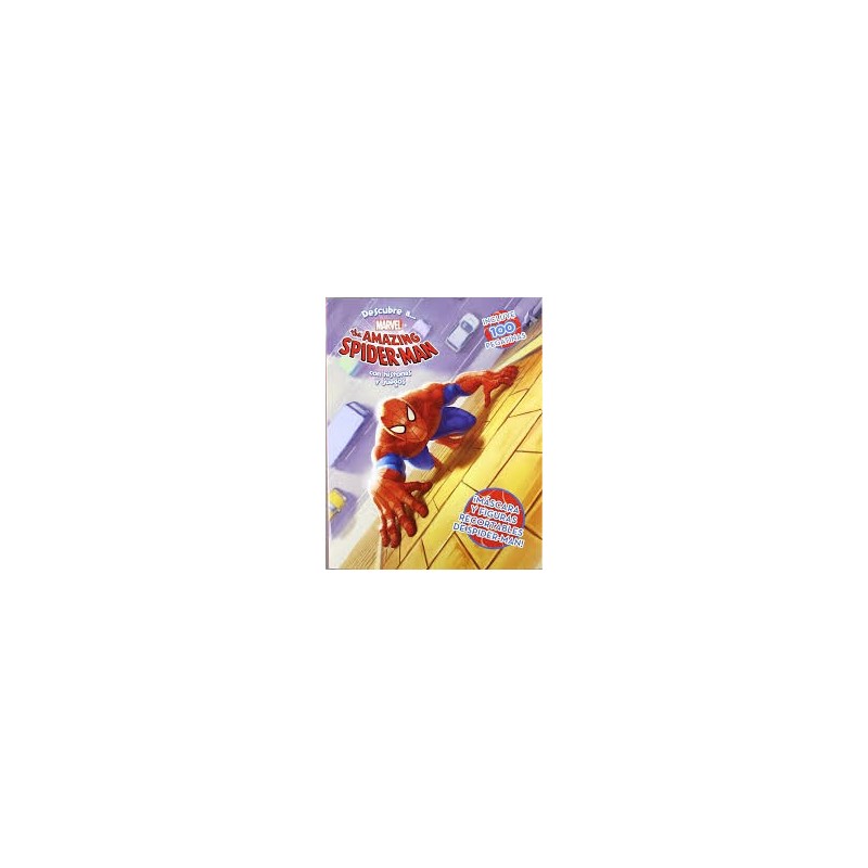 DESCUBRE A THE AMAZING SPIDER-MAN (100 PEGATINAS)