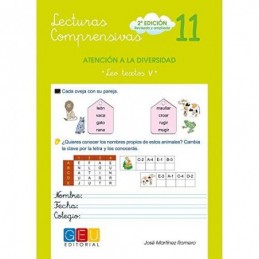 LECTURAS COMPRENSIVAS 11 LEO TEXTOS V