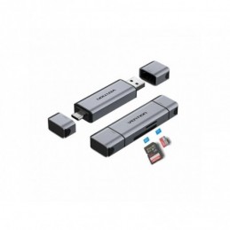 LECTOR DE TARJETA EXTERNO VENTION CLKB0 USB 3 Y C