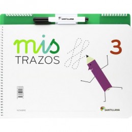 MIS TRAZOS 3 5 AÑOS 13 SANTILLANA