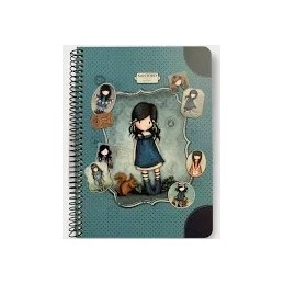 LIBRETA A5 80H CUADRICULA 4x4mm