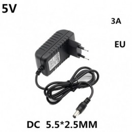 CARGADOR DE 5V 3AMP 5.5x2.5mm