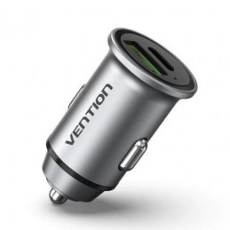 CARGADOR COCHE VENTION 1USB C 1 USB 20W