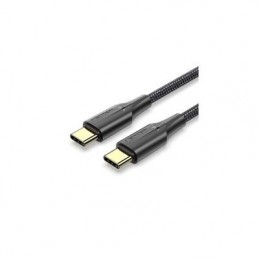 CABLE USB 2.0 TIPO C A C 3AMP VENTION 2MT NEGRO