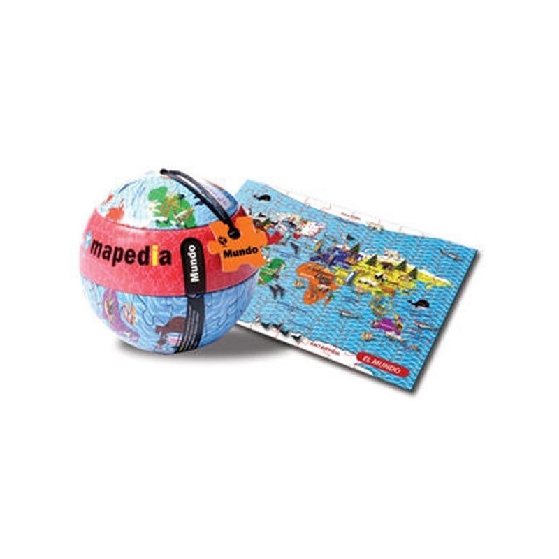 PUZZLE MAPEDIA 100 PZAS MUNDO