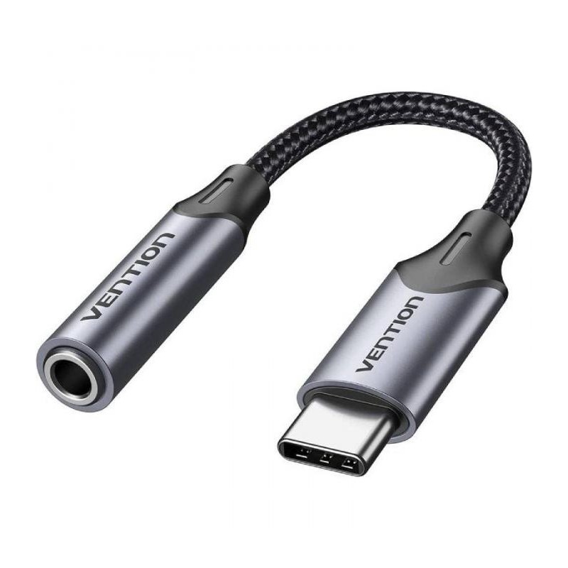 CONVERSOR VENTION USB C A JACK HEMBRA 10CM