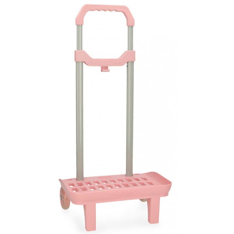 CARRO ESCOLAR ROSA CLARO JOUMMABAGS