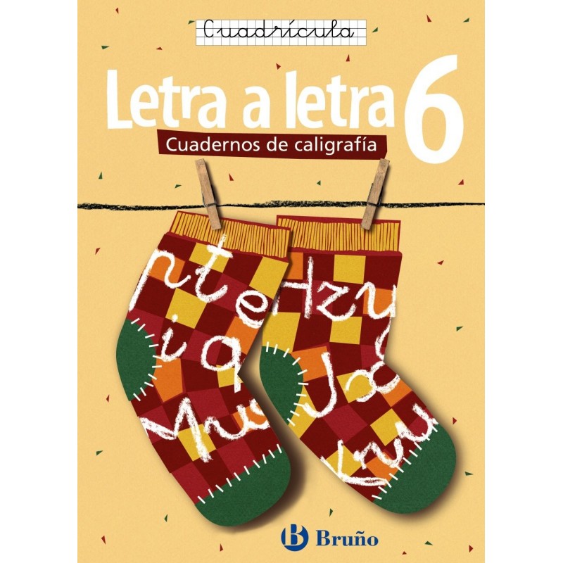 CALIGRAFIA LETRA A LETRA 6 CUADRICULA