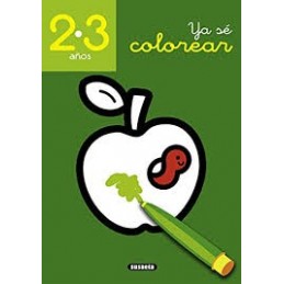 YA SE COLOREAR 2 - 3 AÑOS