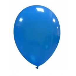 GLOBO UNICOLOR COLOR AZUL 25CM 12UDS