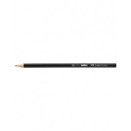 12 LAPICES GRAFITO FABER CASTELL BLACKMATT 1111 HB