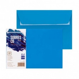 SOBRE PLUS 114x162 AZUL 114x162mm