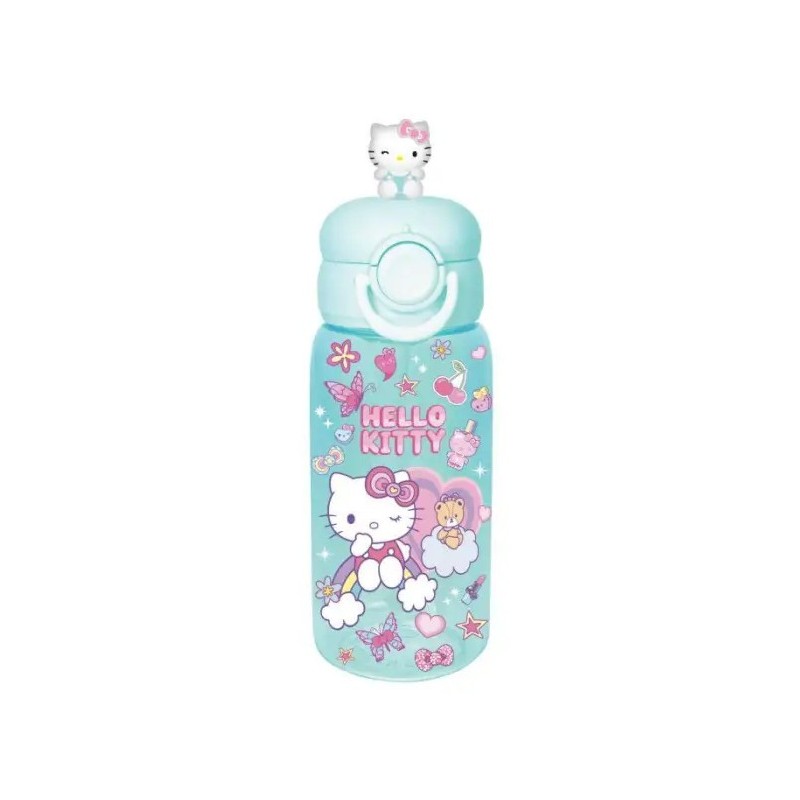 BOTELLA 600ML HELLO KITTY MINT