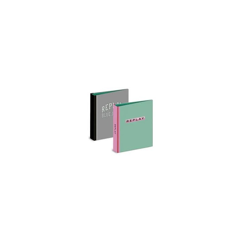 CARPETA FOLIO 4A REPLAY VERDE O ROSA