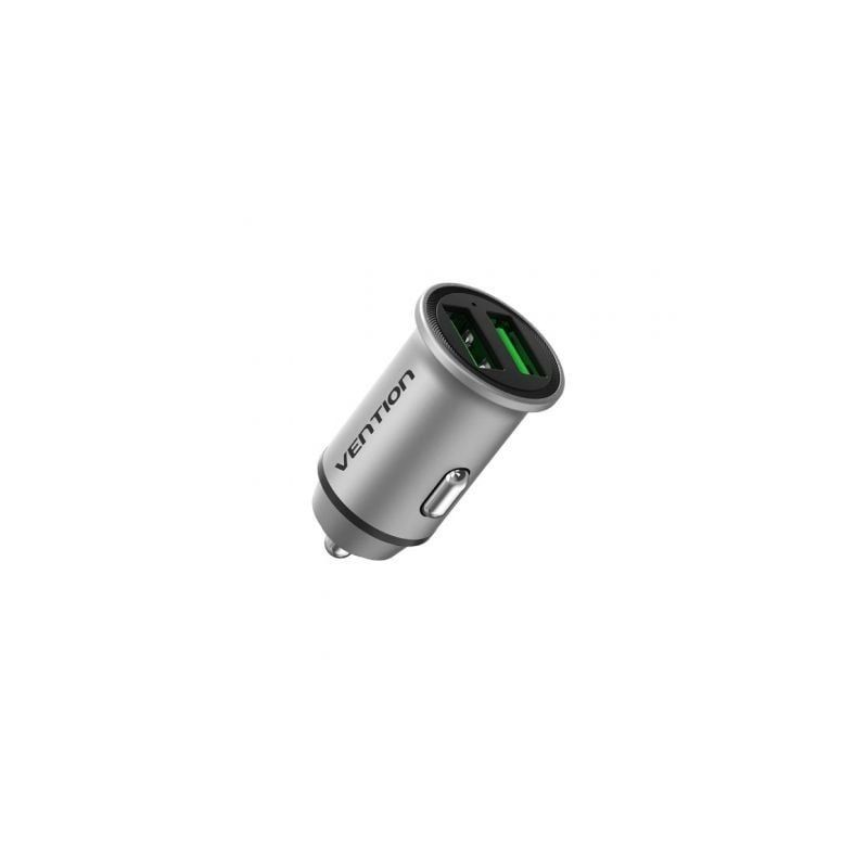 CARGADOR COCHE VENTION 2USB 18W