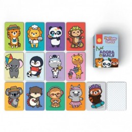 SET JUEGO CARTAS DE MEMORIA ANIMALES