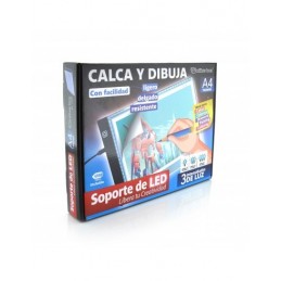 SOPORTE LED A4 "CALCA Y DIBUJA"
