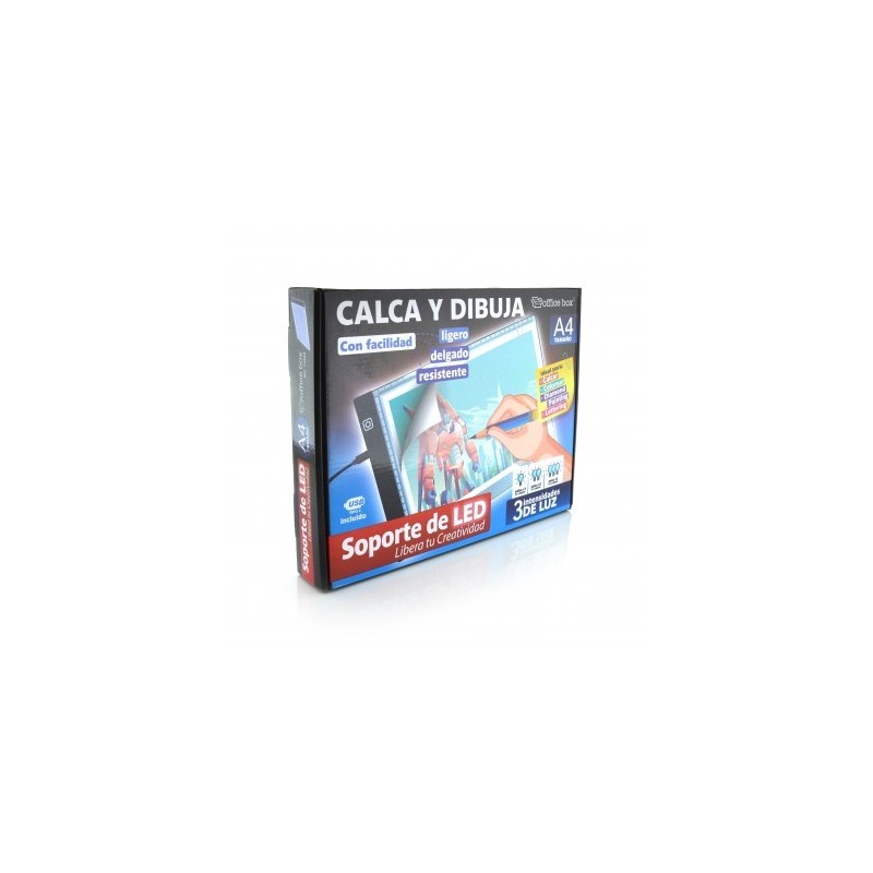 SOPORTE LED A4 "CALCA Y DIBUJA"