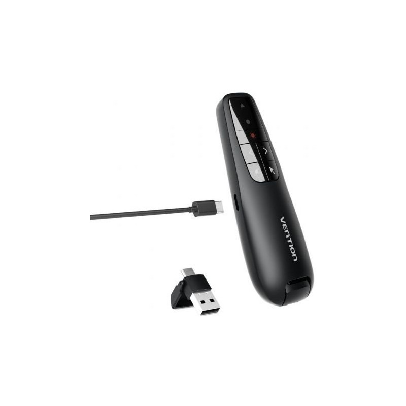 PRESENTADOR INALAMBRICO VENTION KQPB0 2.4GHZ NEGRO