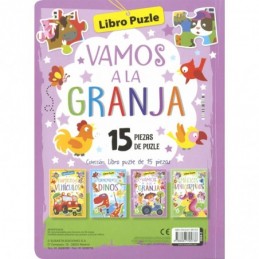 VAMOS A LA GRANJA LIBRO PUZZLE
