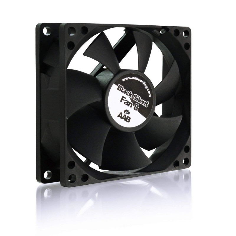 BLACK SILENT FAN 8