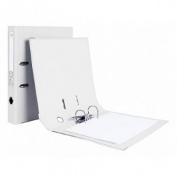 ARCHIVADOR PALANCA LIDERPAPEL FOLIO LOMO 52MM BLAN