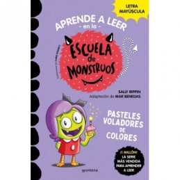 APRENDE A LEER ESCUELA MONSTRUOS 5 PASTELES VOLADO