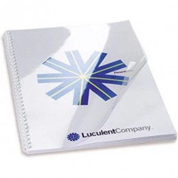 PORTADA PVC COVERS A3 180 MICRAS TRANSPARENTE