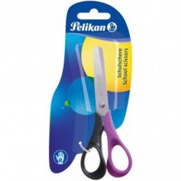 TIJERA EASY HANDLE BLISTER SCEH/1/B BLK PUNTA REDO