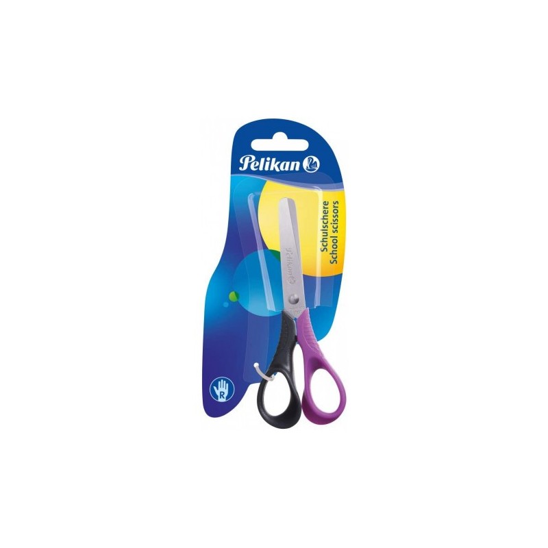 TIJERA EASY HANDLE BLISTER SCEH/1/B BLK PUNTA REDO