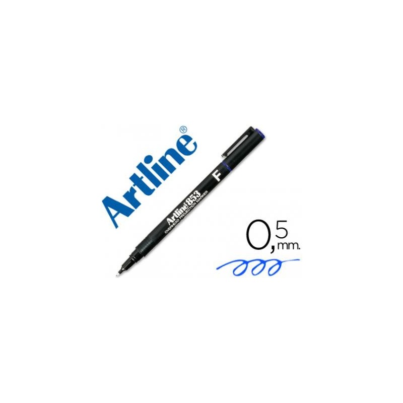 ROTULADOR PERMANENTE ARTLINE PUNTA REDONDA AZUL F