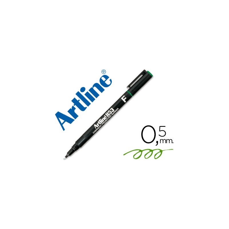 ROTULADOR PERMANENTE ARTLINE PUNTA REDONDA VERDE F