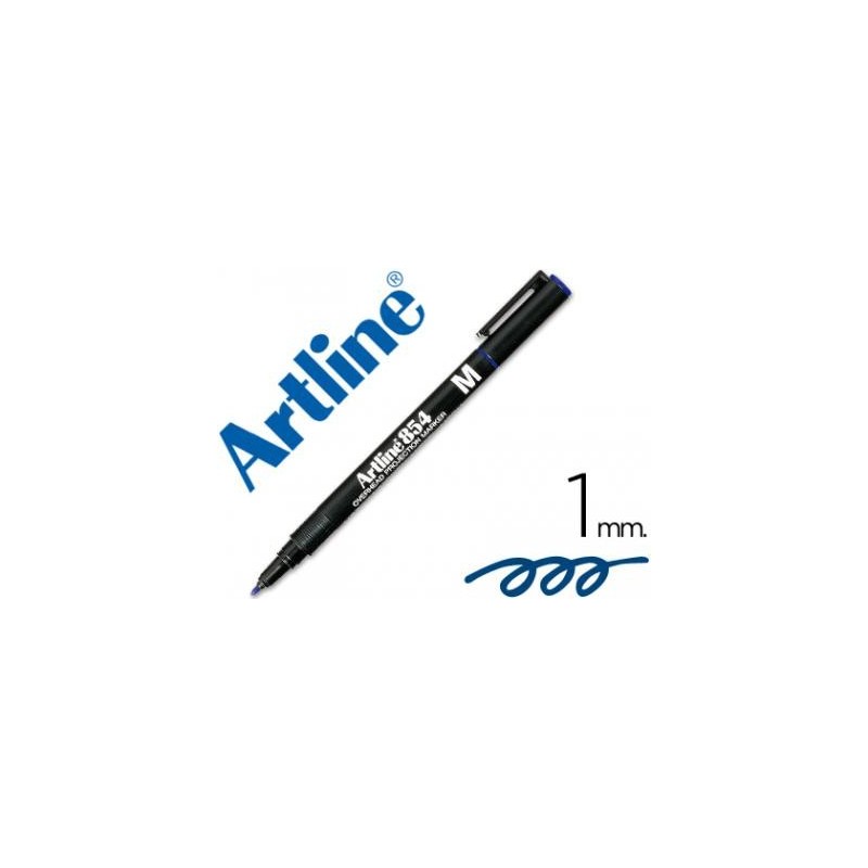 ROTULADOR PERMANENTE ARTLINE PUNTA REDONDA AZUL M