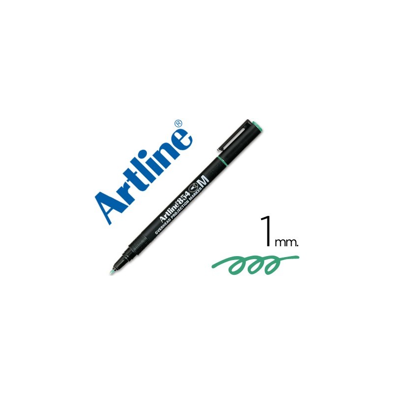 ROTULADOR PERMANENTE ARTLINE PUNTA REDONDA VERDE M