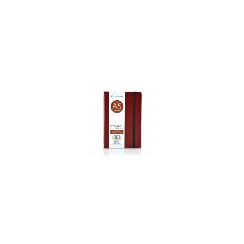 NOTEBOOK A5 DYNAMIC CLASSIC ROJO