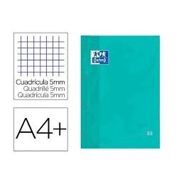 RECAMBIO COLOR A4 4/T 80H CUADRO 5MM OXFORD ICE M