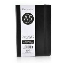 NOTEBOOK A5 DYNAMIC CLASSIC NEGRO