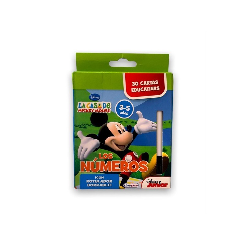 CARTAS EDUCATIVAS C/ ROTULADOR LA CASA DE MICKEY