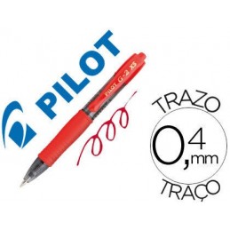 BOLIGRAFO PILOT G-2 PIXIE ROJO TINTA GEL RETRACTIL