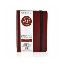 NOTEBOOK A6 DYNAMIC CLASSIC ROJO