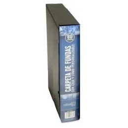CARPETA 80 FUNDAS A4 DELUXE CON CAJA