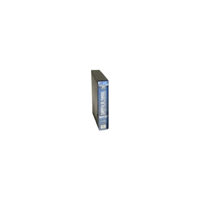CARPETA 80 FUNDAS A4 DELUXE CON CAJA