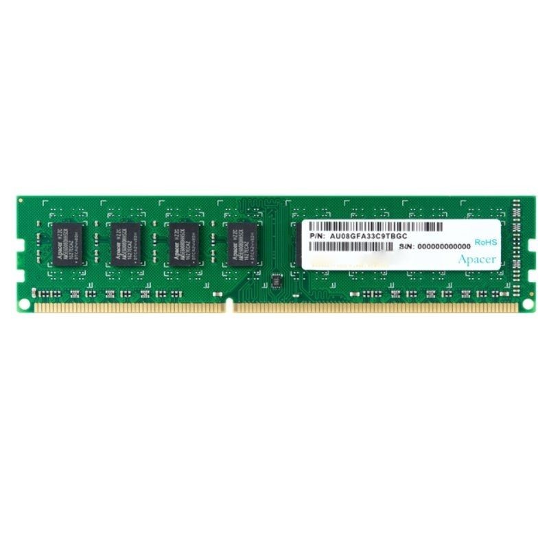 MEMORIA RAM APACER 8GB /DDR3/1600MHZ/1.5V/CL11/DIM