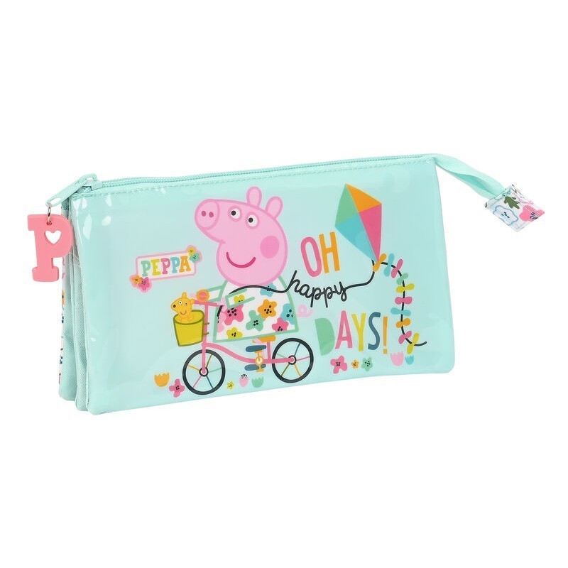 PORTATODO TRIPLE PEPPA PIG COSY CORNE