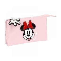 PORTATODO TRIPLE MINNIE MOUSE ME TIM