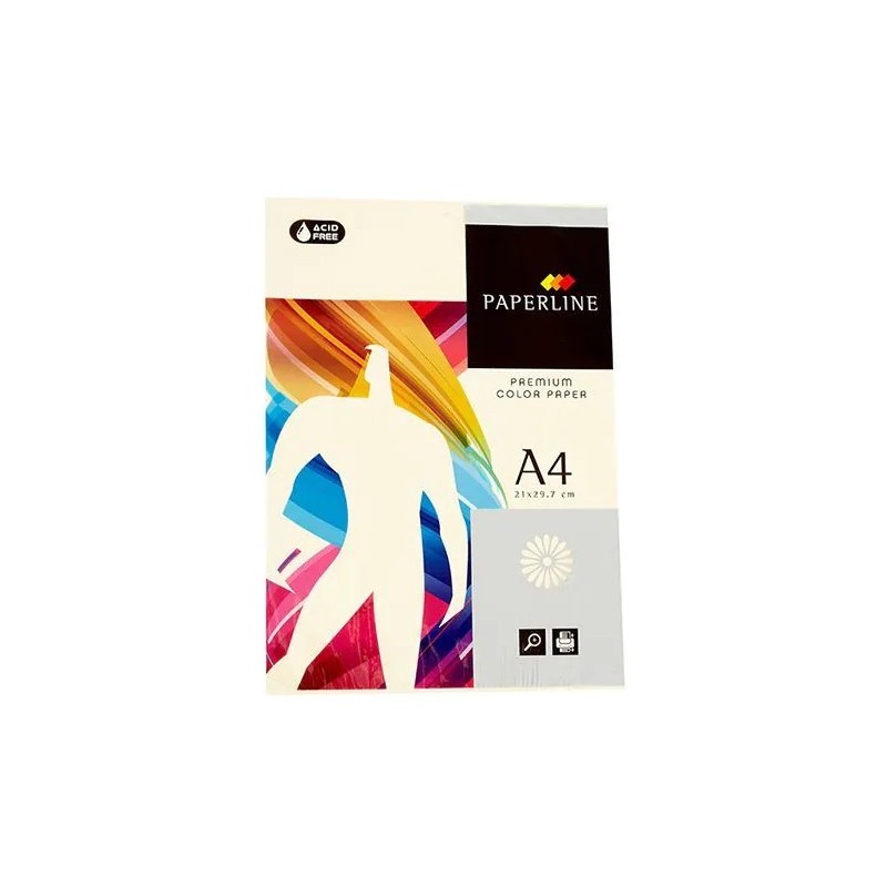PAPEL 80GR A4 500H MARFIL PAPERLINE