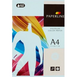 PAEL A4 500H 80GR PAPERLINE AZUL CLARO OCEAN