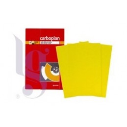 PAPEL CARBON FOLIO AMARILLO 100H